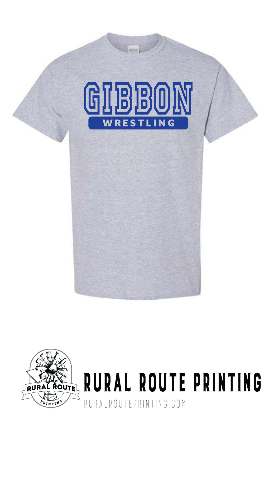 Gibbon Wrestling - Short Sleeve Tee (8000)