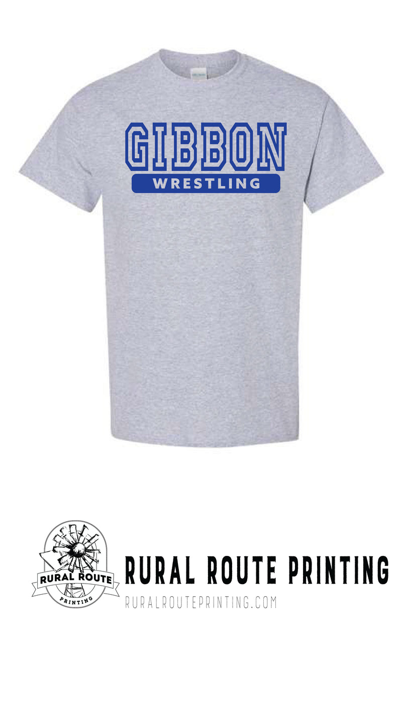 Gibbon Wrestling - Short Sleeve Tee (8000)