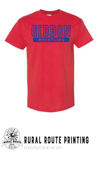 Gibbon Wrestling - Short Sleeve Tee (8000)