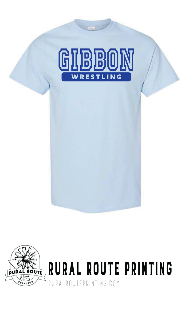 Gibbon Wrestling - Short Sleeve Tee (8000)