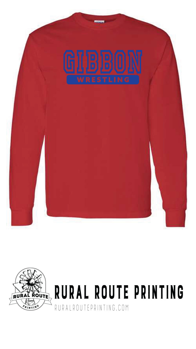Gibbon Wrestling - Long Sleeve T-Shirt (5400)