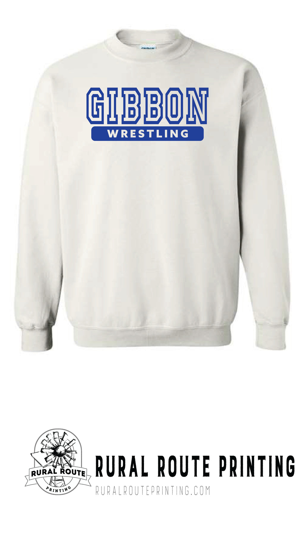 Gibbon Wrestling - Crew Sweatshirt (18000)