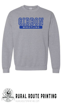Gibbon Wrestling - Crew Sweatshirt (18000)