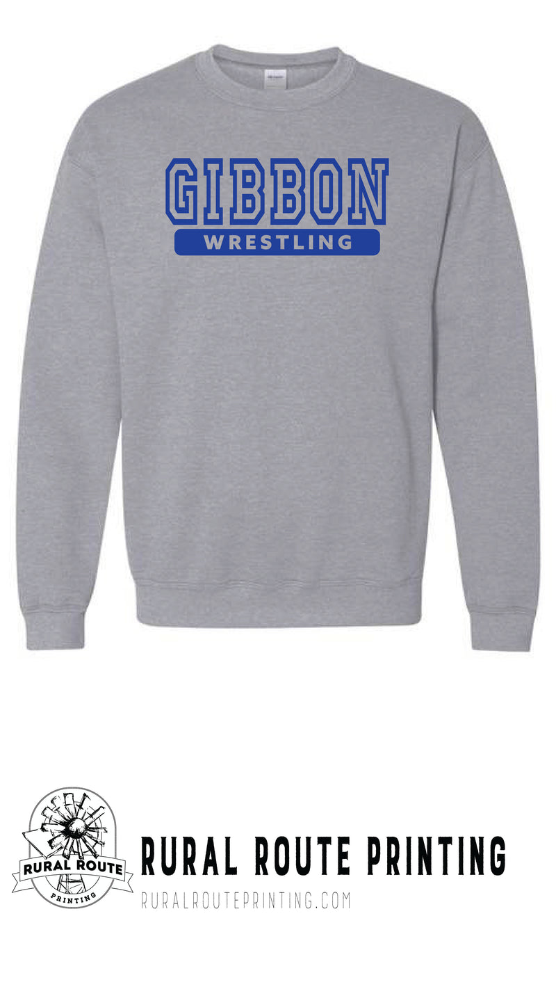 Gibbon Wrestling - Crew Sweatshirt (18000)
