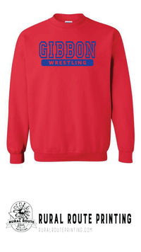 Gibbon Wrestling - Crew Sweatshirt (18000)