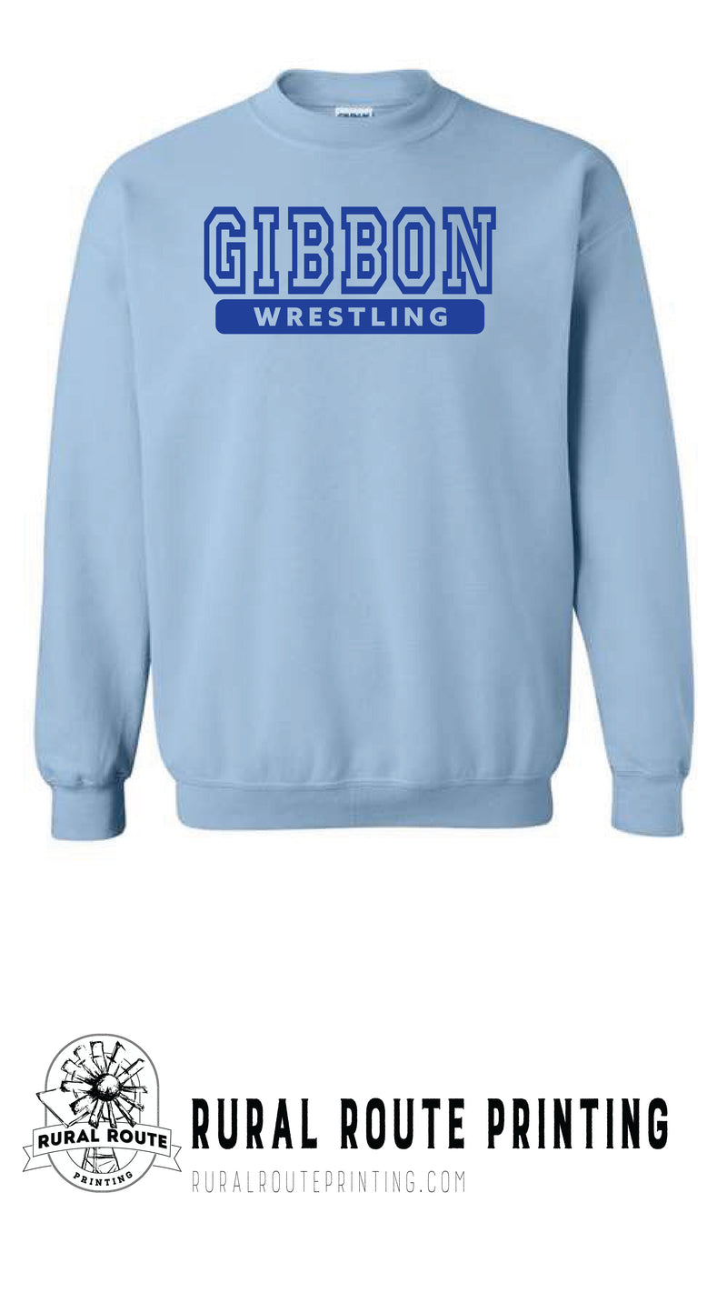 Gibbon Wrestling - Crew Sweatshirt (18000)