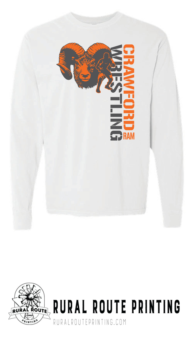 Crawford Wrestling - Wrestling - Long Sleeve T-Shirt (6211)
