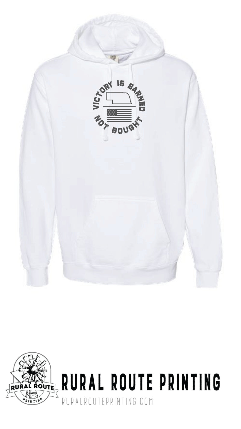 Crawford Wrestling - Wrestling - Comfort Color Heavy Hoodie (1567)