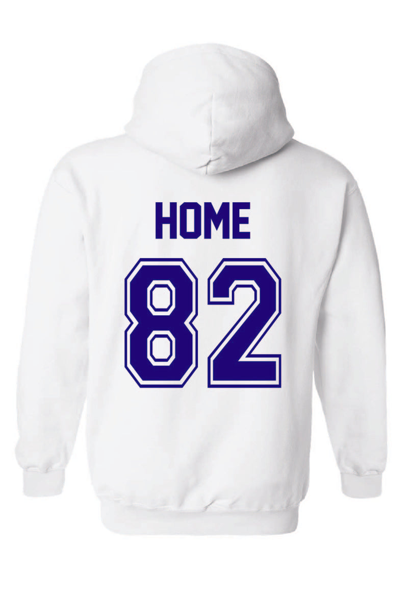 Utica Vintage Jersey - Gildan Hooded Sweatshirt (18500)