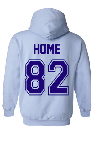 Utica Vintage Jersey - Gildan Hooded Sweatshirt (18500)