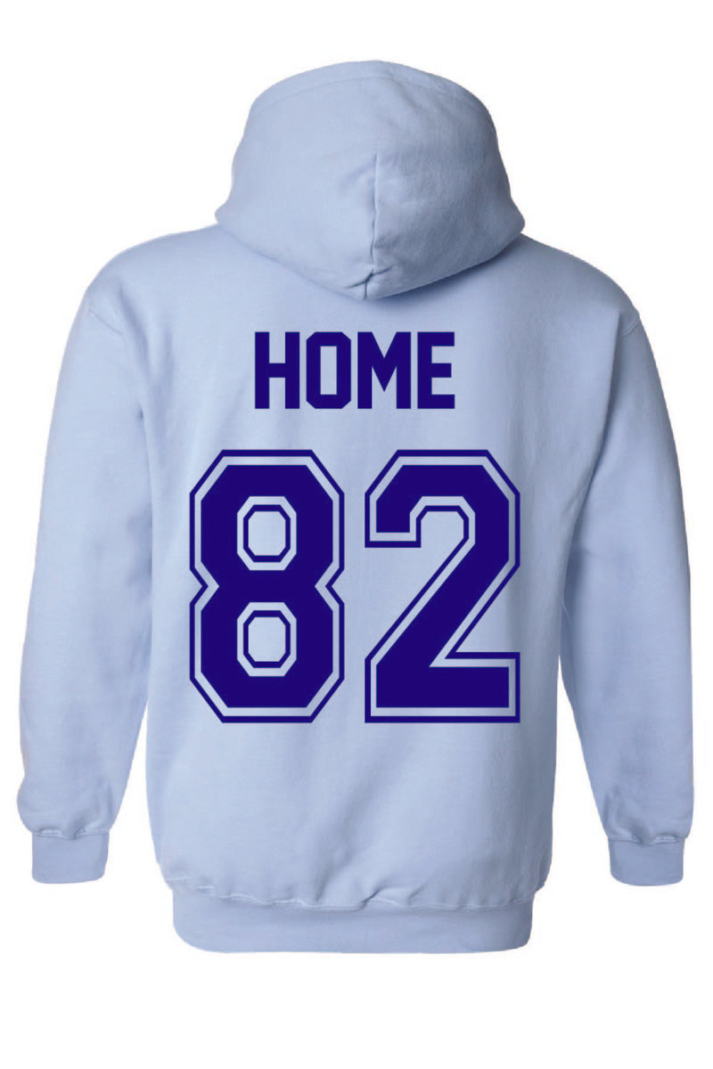 Utica Vintage Jersey - Gildan Hooded Sweatshirt (18500)