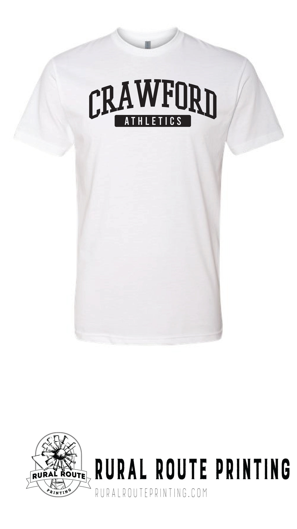 Crawford Wrestling - Athletics - Short Sleeve Tee (6210)