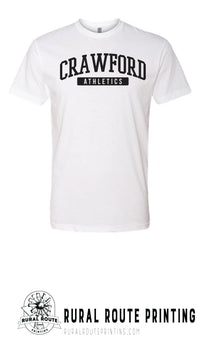 Crawford Wrestling - Athletics - Short Sleeve Tee (6210)