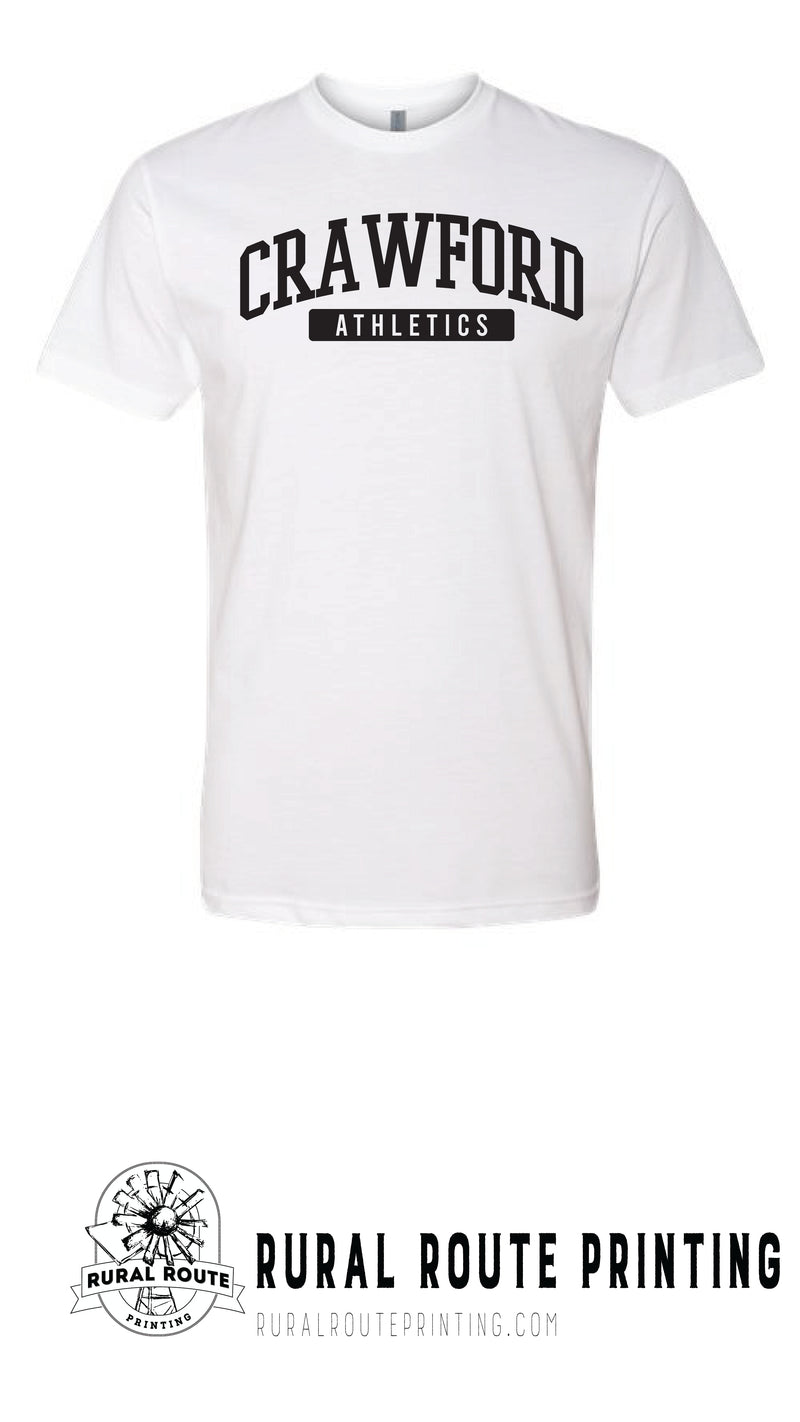 Crawford Wrestling - Athletics - Short Sleeve Tee (6210)