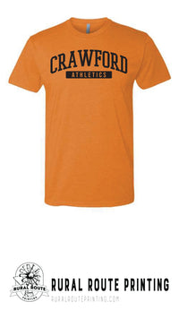 Crawford Wrestling - Athletics - Short Sleeve Tee (6210)