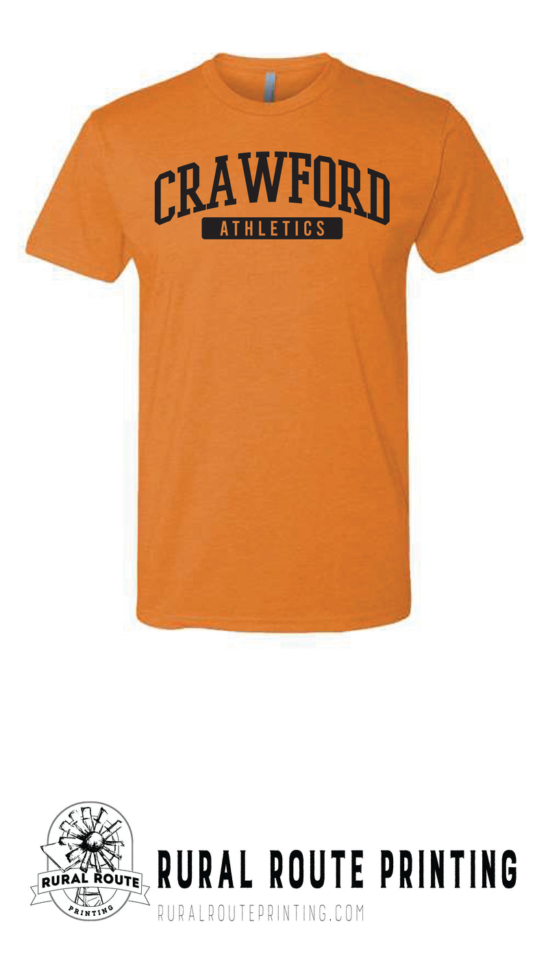 Crawford Wrestling - Athletics - Short Sleeve Tee (6210)