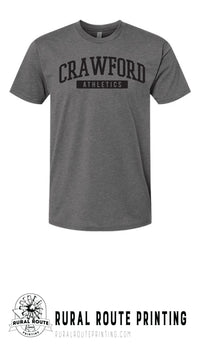Crawford Wrestling - Athletics - Short Sleeve Tee (6210)