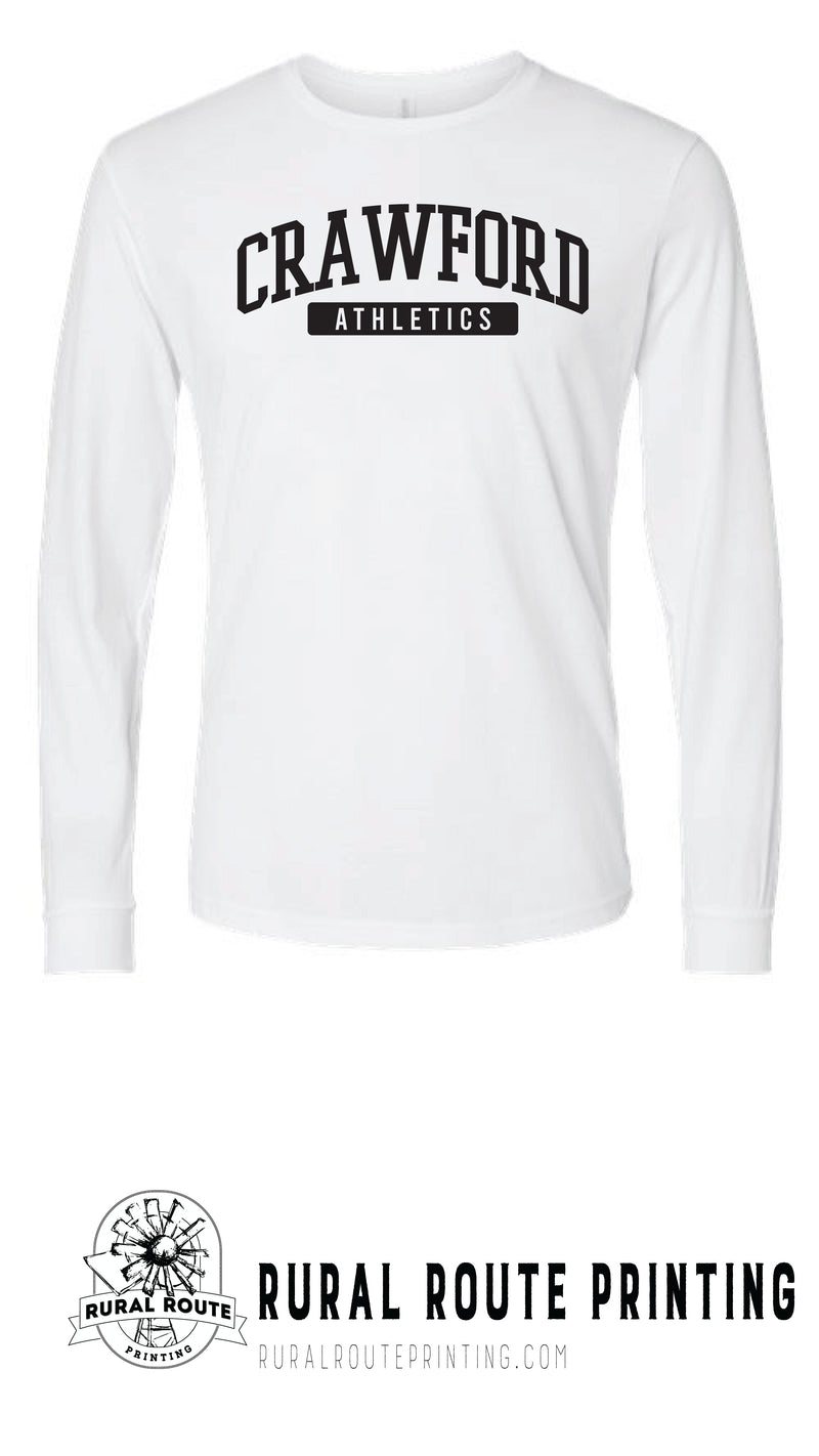 Crawford Wrestling - Athletics - Long Sleeve T-Shirt (6211)
