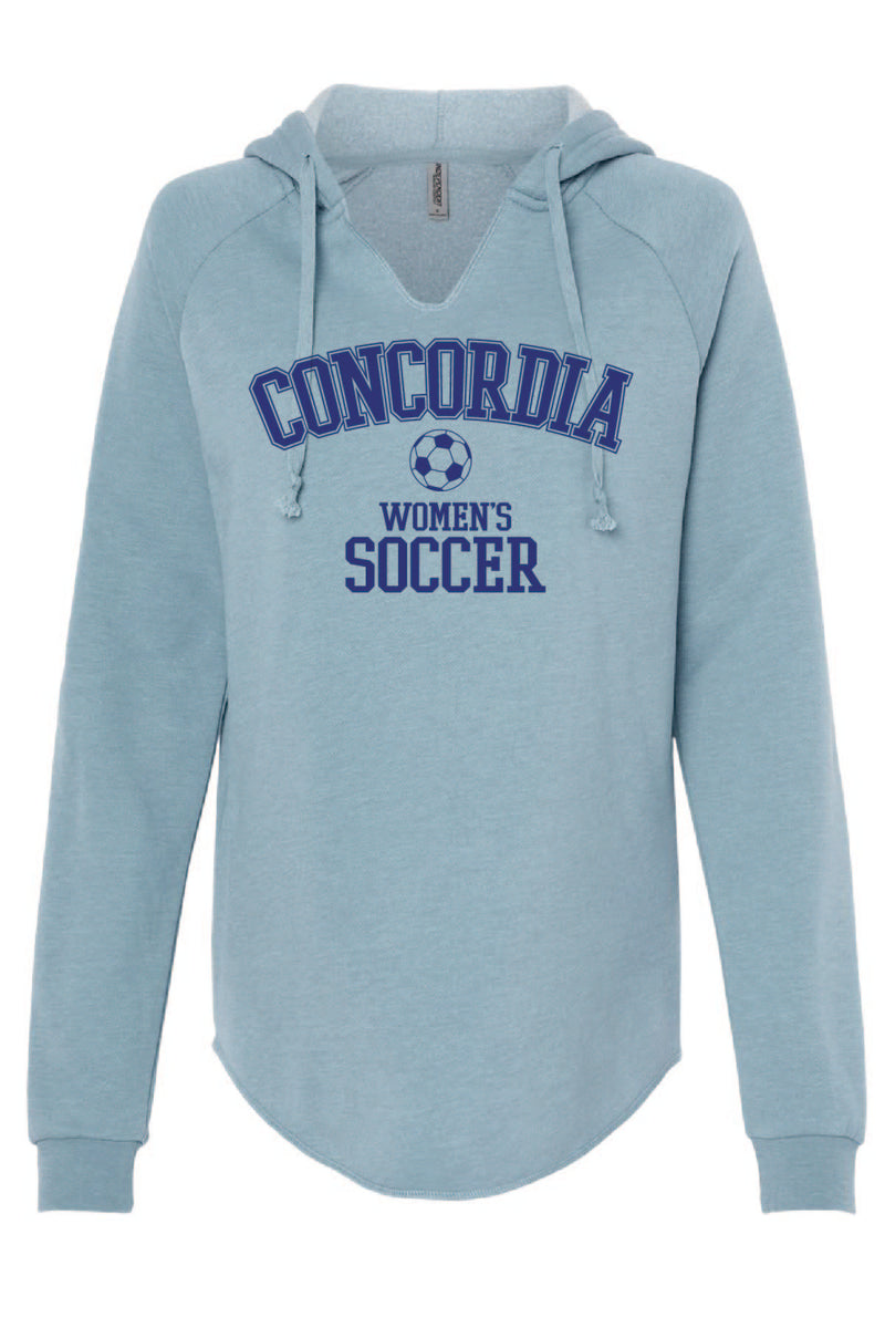 Concordia Soccer Arch - Independent Women's Relaxed Hoodie (PRM2500)