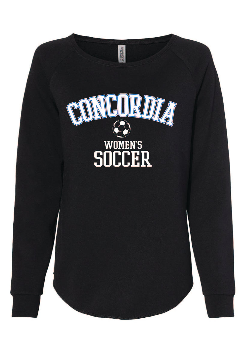 Concordia Soccer Arch - Independent Women's Relaxed Crew (PRM2500)
