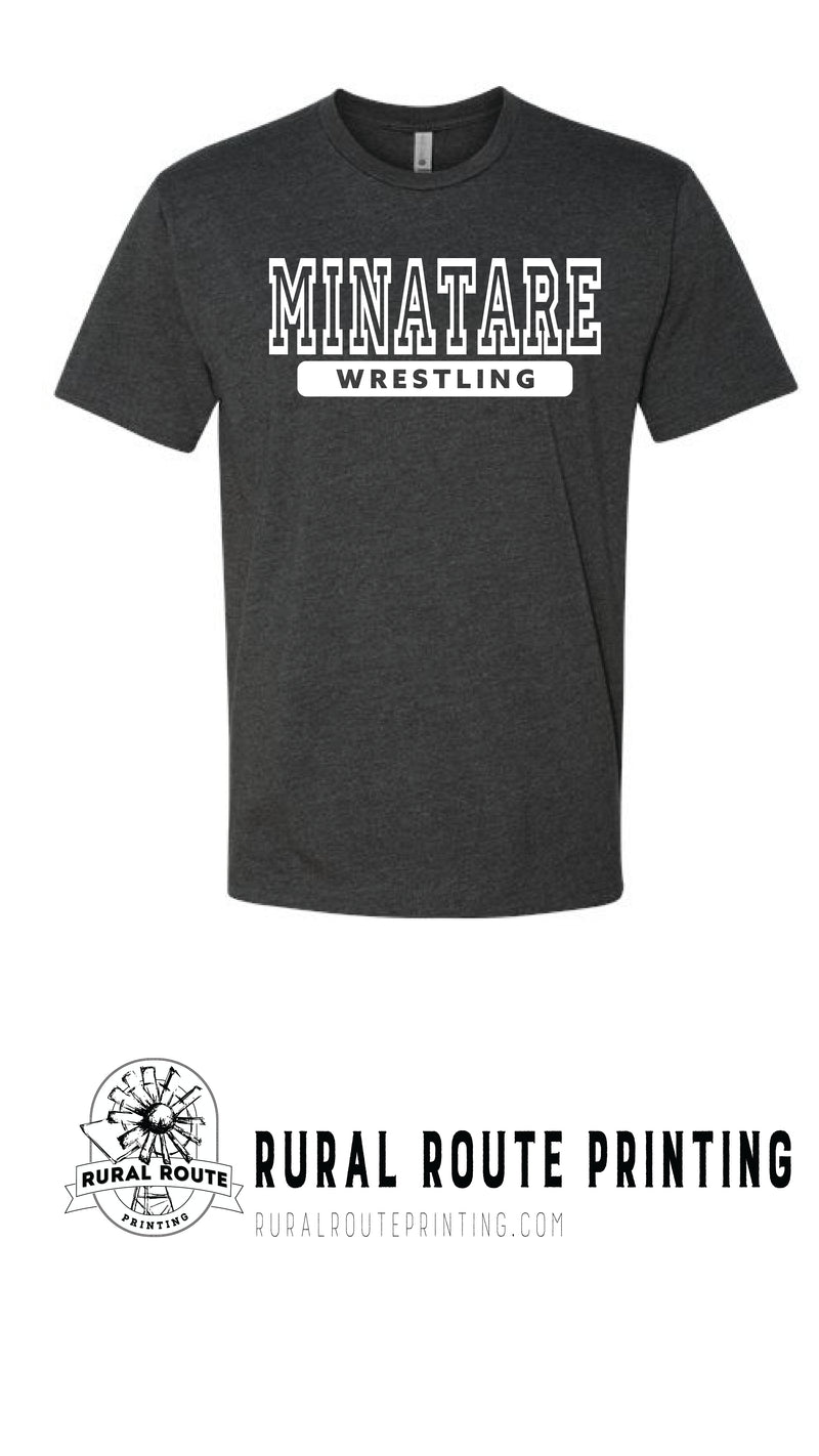 Minatare Wrestling - Athletic - Short Sleeve (6210)