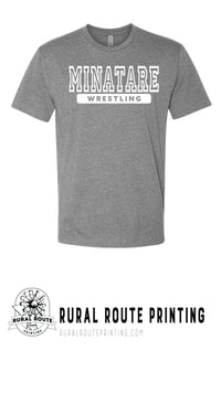Minatare Wrestling - Athletic - Short Sleeve (6210)