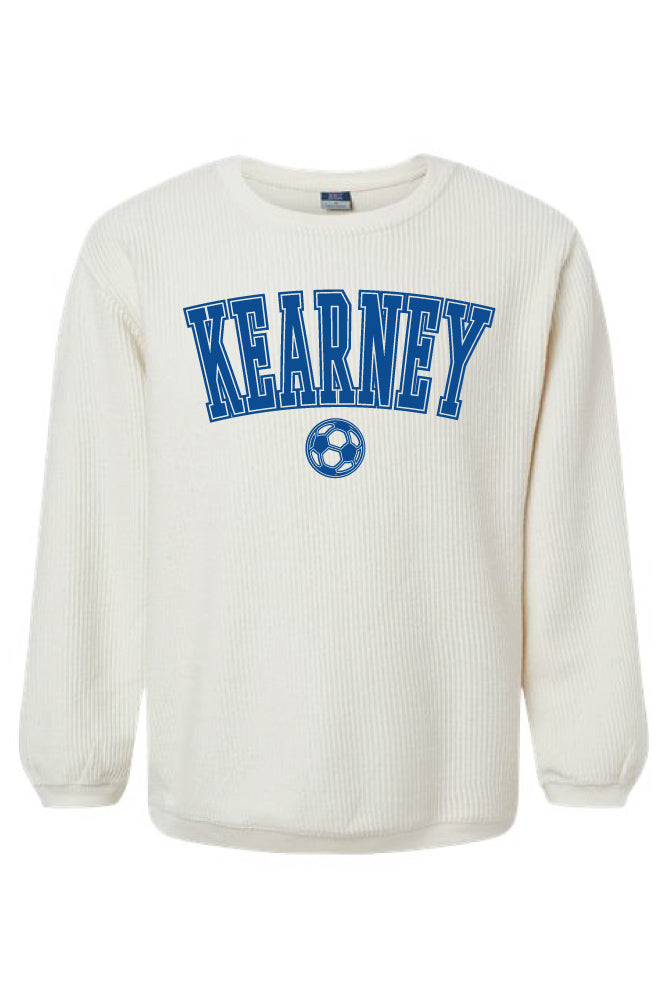 Kearney Soccer - Arched - MV Sport - Corded Crewneck Pullover - 19179