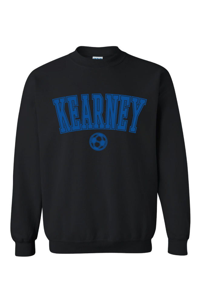 Kearney Soccer - Arched - Crew Sweatshirt (18000)