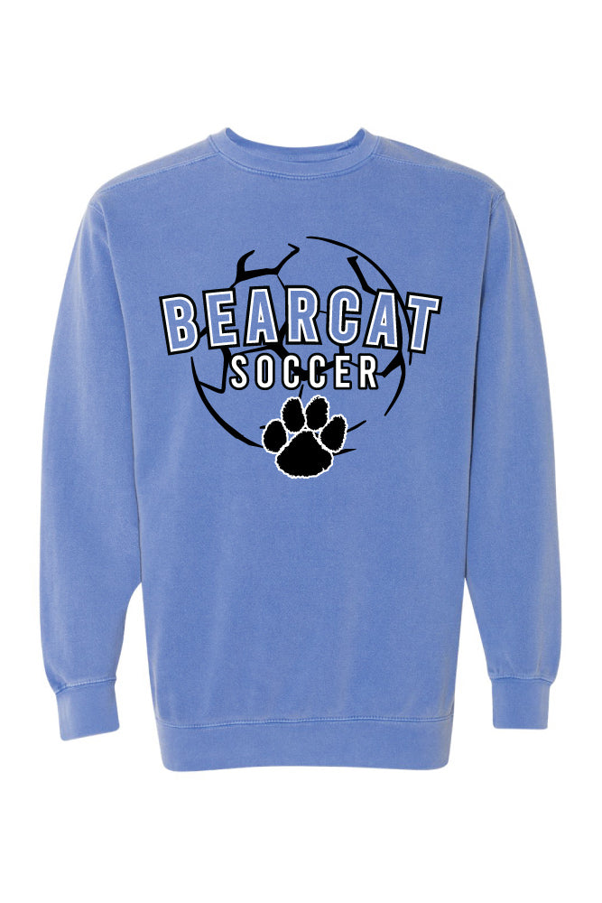 Kearney Soccer - Sketched - Comfort Color Heavy Crew (1566)