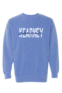 Kearney Soccer - Script - Comfort Color Heavy Crew (1566)