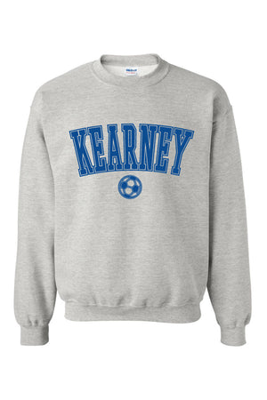 Kearney Soccer - Arched - Crew Sweatshirt (18000)