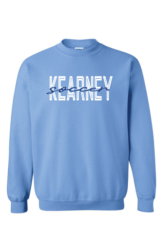 Kearney Soccer - Script - Crew Sweatshirt (18000)