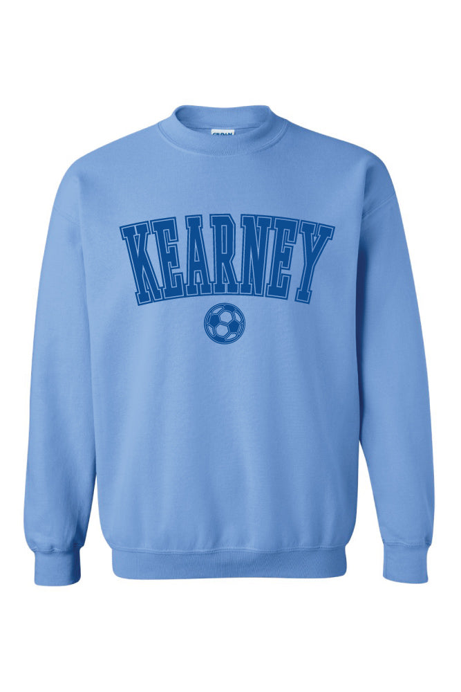 Kearney Soccer - Arched - Crew Sweatshirt (18000)