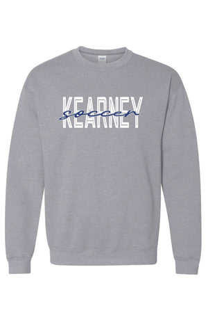 Kearney Soccer - Script - Crew Sweatshirt (18000)
