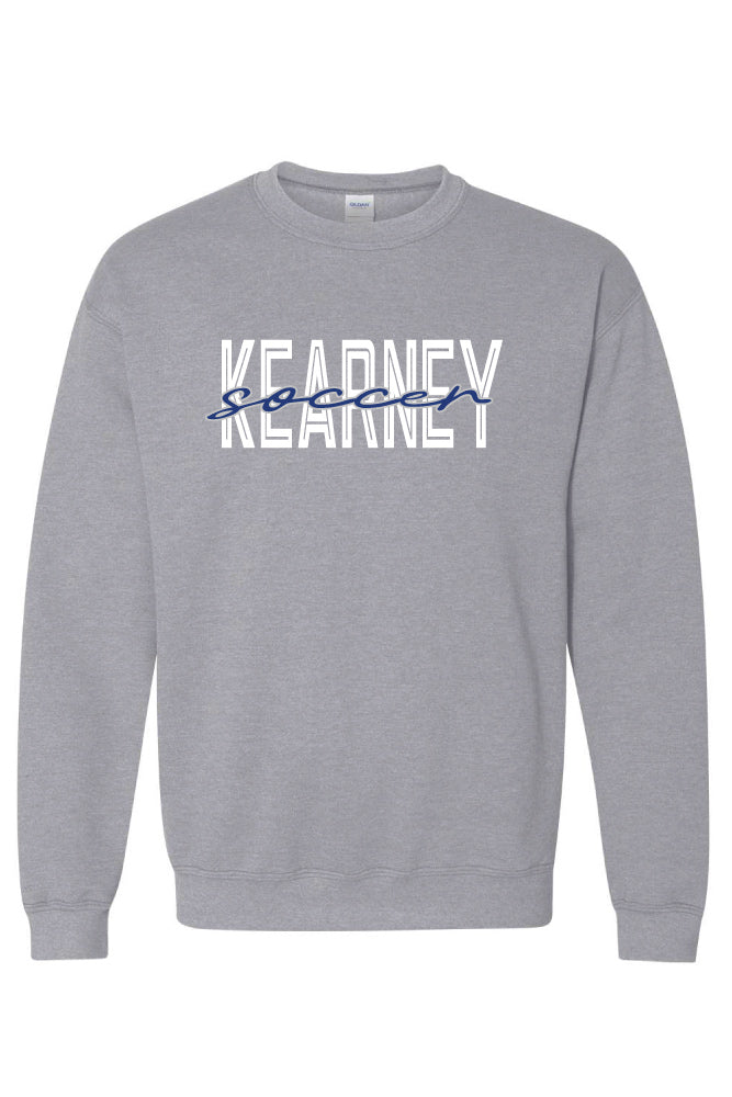 Kearney Soccer - Script - Crew Sweatshirt (18000)