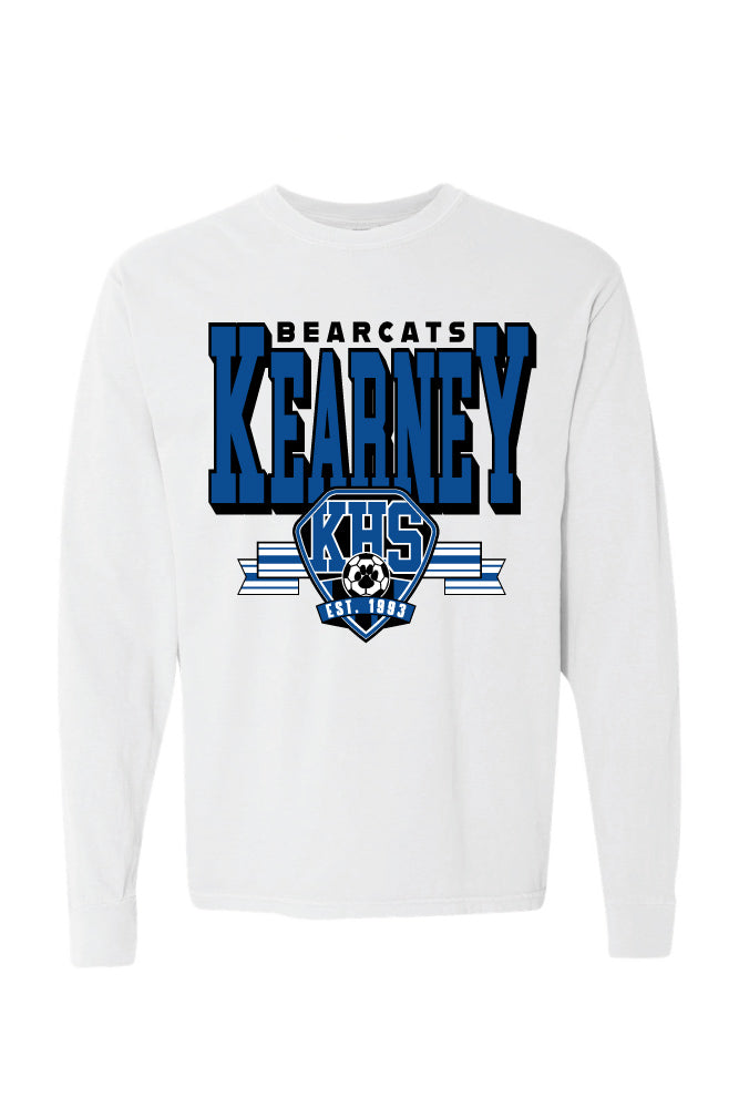 Kearney Soccer - Classic - Comfort Color Heavy Crew (1566)