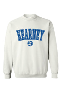 Kearney Soccer - Arched - Crew Sweatshirt (18000)