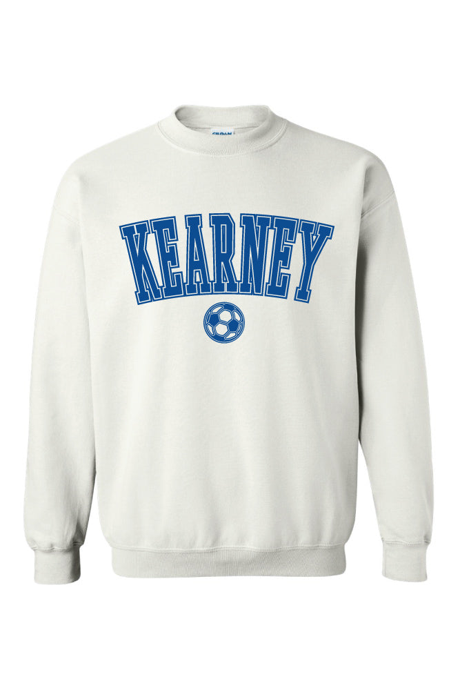 Kearney Soccer - Arched - Crew Sweatshirt (18000)