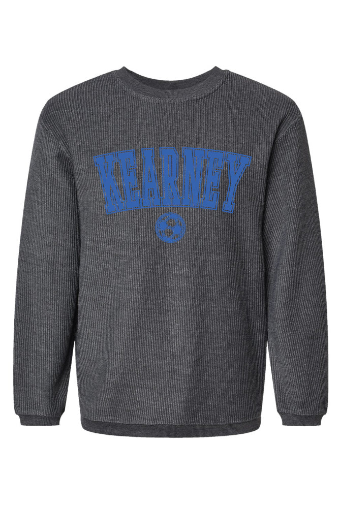 Kearney Soccer - Arched - MV Sport - Corded Crewneck Pullover - 19179