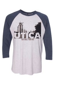 Utica Small Town Vibes - 3/4 Sleeve