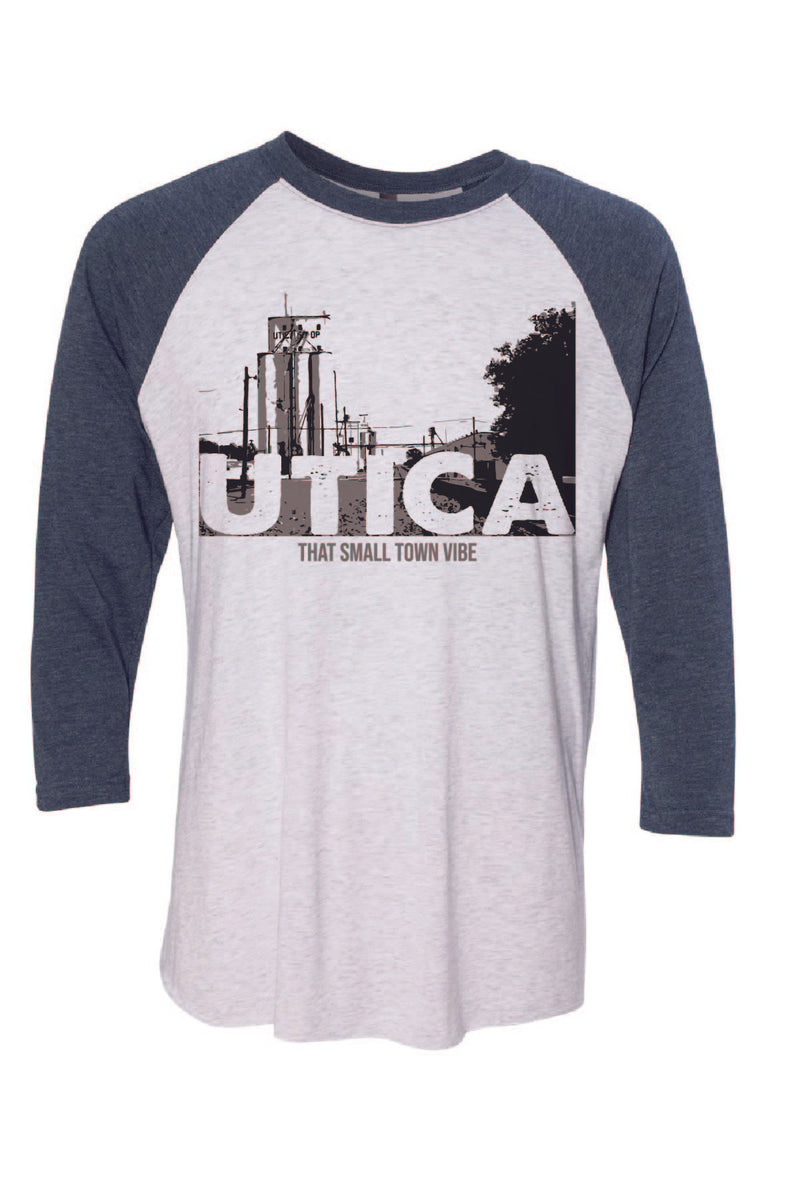 Utica Small Town Vibes - 3/4 Sleeve