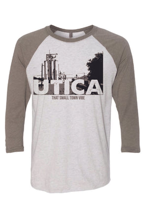 Utica Small Town Vibes - 3/4 Sleeve