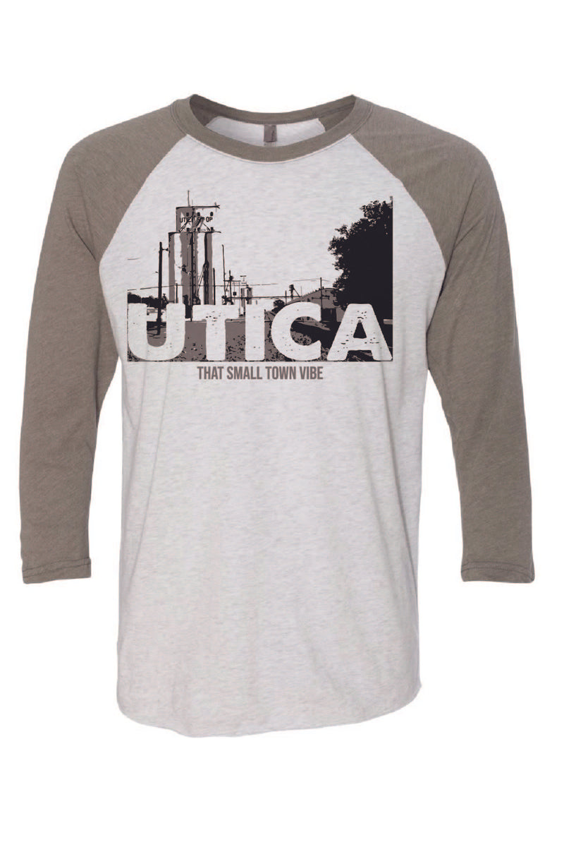 Utica Small Town Vibes - 3/4 Sleeve