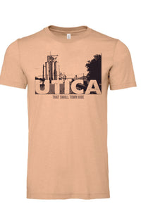 Utica Small Town Vibes - Short Sleeve T-Shirt (3001CVC)