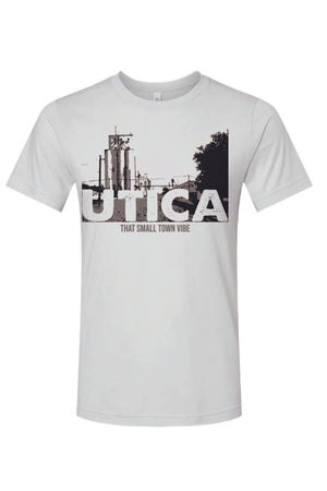 Utica Small Town Vibes - Short Sleeve T-Shirt (3001CVC)