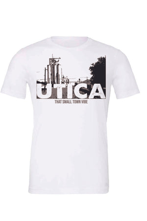 Utica Small Town Vibes - Short Sleeve T-Shirt (3001CVC)