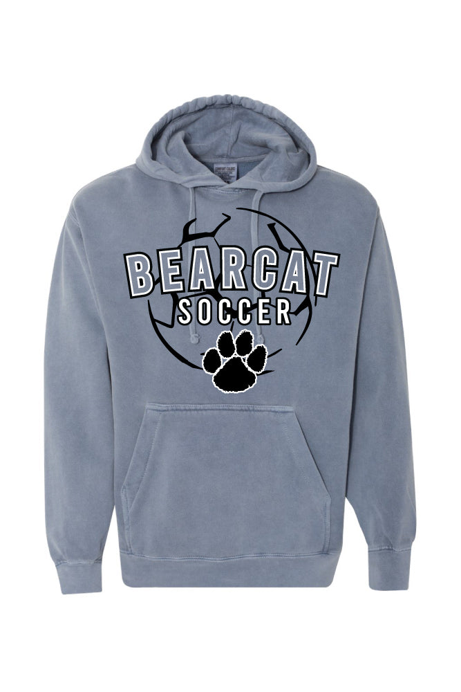 Kearney Soccer - Sketched - Comfort Color Heavy Hoodie (1567)