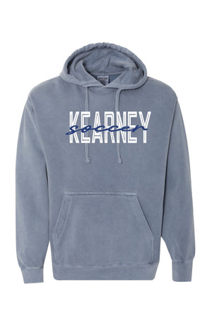 Kearney Soccer - Script - Comfort Color Heavy Hoodie (1567)