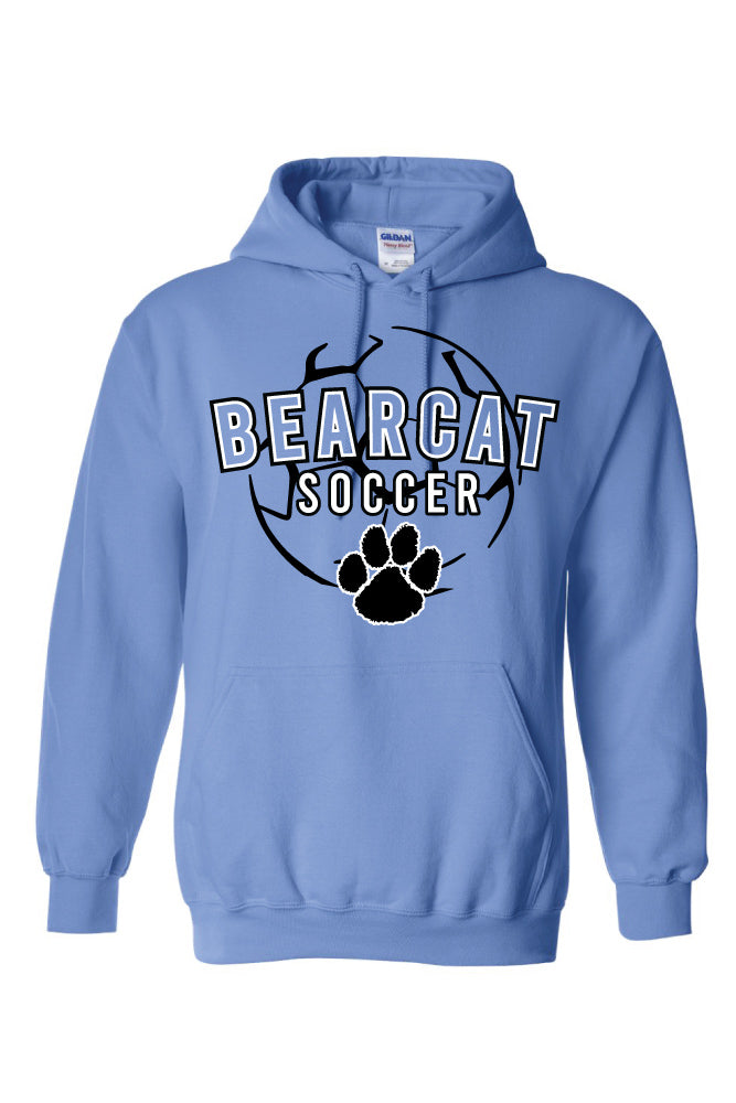 Kearney Soccer - Sketched - Hooded Sweatshirt (18500)