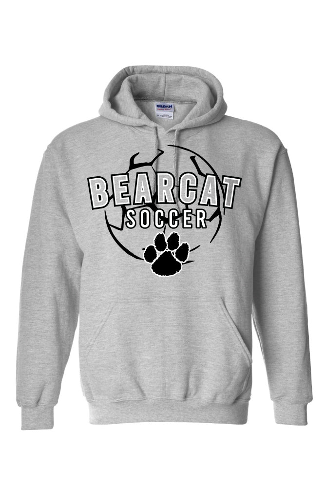 Kearney Soccer - Sketched - Hooded Sweatshirt (18500)
